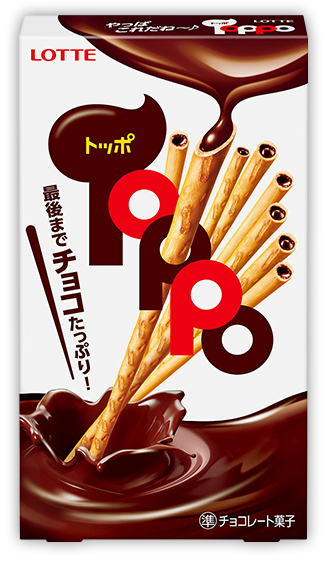 Lotte Toppo — reference packaging; actual pack size to be confirmed
